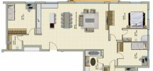 5 Pièces (1 er étage) RAMAT AVIV 148m² 5 Pièces (1 er étage) RAMAT AVIV 148m²